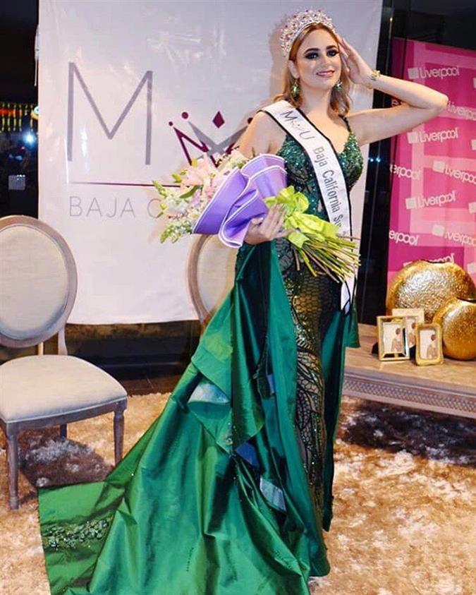 Meet Melissa Tiscareno Mexicana Universal Baja California Sur 2018 for Mexicana Universal 2019